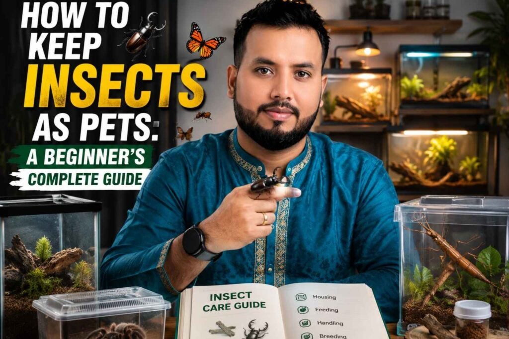 How to Keep Insects as Pets: A Beginner's Complete Guide